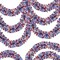 50FT 4th of July Garland Patriotic Red White and Blue Tinsel Flags Garland for Indoor Outdoor Party Celebration Holiday Red White and Blue Memorial Day Independence Day 4th of July Decorations